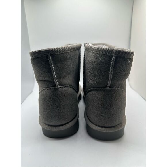 CUSHIONAIRE Women’s Cozy Boot 10 GRAY - Picture 4 of 7